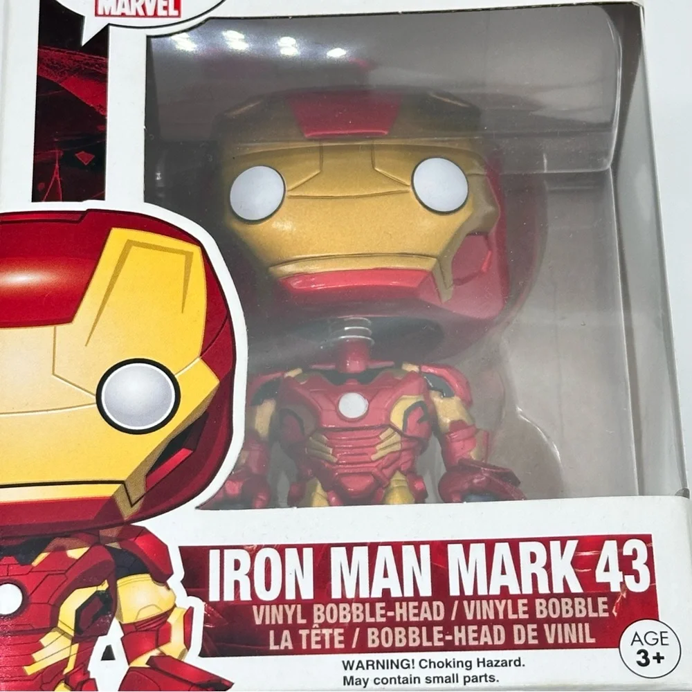 Funko Pop Marvel Iron Man Mark-43 Pop! Vinyl Figure #66
